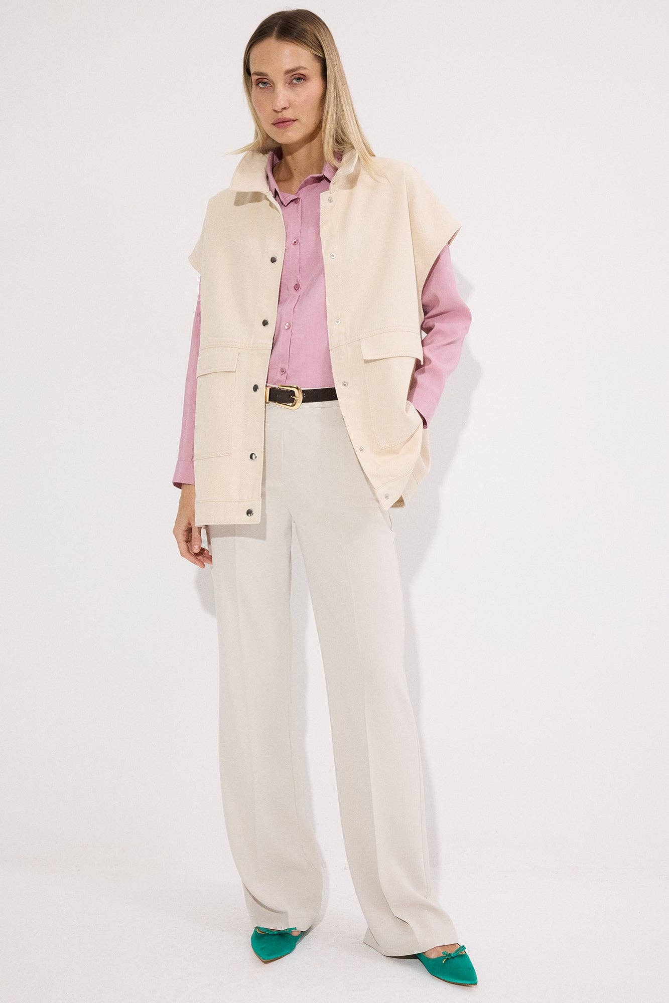 Oversized Utility Vest – Louis Muse