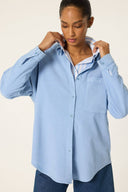 Relaxed Washed Cotton Shirt