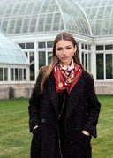 "Pop Pony" Silk Twill Large Scarf