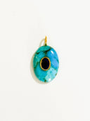  Handcarved Turquoise Inlay Collar