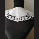 Lace Peter Pan Collar White