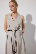 V-Neck Maxi Dress