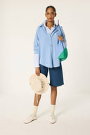 Relaxed Washed Cotton Shirt