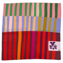 Colorblock Silk Scarf