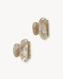 Twin Heirloom Claws in Sand Shell