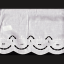 Pillow Cases Cut Work Embroidered Tulips