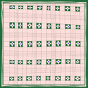 Grid Silk Scarf