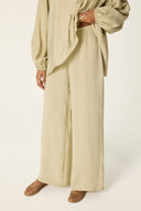 Modal Blend Balloon Sleeve Tunic