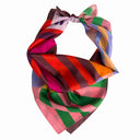 Colorblock Silk Scarf