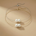 Minimalistic Freshwater Pearl Necklace