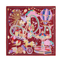 "Pop Pony" Silk Twill Large Scarf