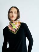 FRIDA x LOST PATTERN Silk Bandana Scarf