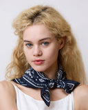 "Paisley" Silk Bandana Scarf