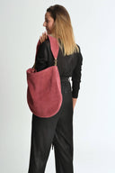 Suede Hobo Bag