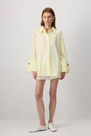 Wide Cuff Poplin Shirt