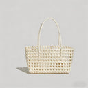 Woven Hollow Tote Bag