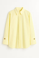 Wide Cuff Poplin Shirt