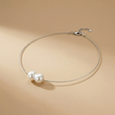 Minimalistic Freshwater Pearl Necklace