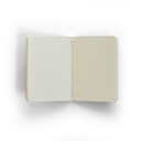 Vintage Marbled Pocket Notebook - Red and Gold Pattern