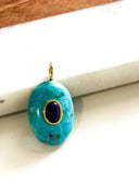  Handcarved Turquoise Inlay Collar