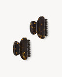 Twin Heirloom Claws in Dark Tortoise