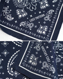 "Paisley" Silk Bandana Scarf