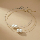 Minimalistic Freshwater Pearl Necklace