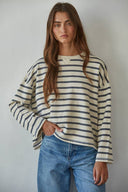 Striped Crew Neck