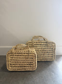 Wicker Basket w/ Lid