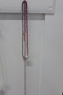 Italian Crystals w/ Pearls Strand Rainbow