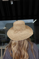 Leor Crochet Straw Sun Hat