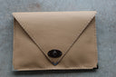 Symmetria Leather Clutch