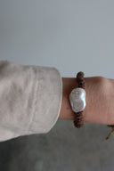 Italian Silk Cord w/ Pearl Bracelet