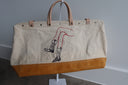 Fred Muse Reworked Tool Bag - Cowgirl Boots & Flowers