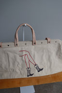 Fred Muse Reworked Tool Bag - Cowgirl Boots & Flowers