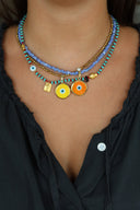 Turq Protection Beaded Necklace
