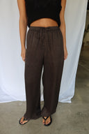 Panther Silk Track Pants