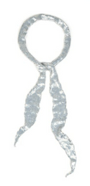 Veronique Sequin Skinny Scarf
