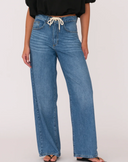 Wesley Wide Leg Drawstring Jean