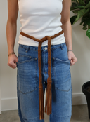 Braided Leather Belt