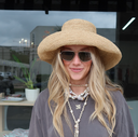 Leor Crochet Straw Sun Hat