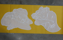 Silhouette Placemat Pair