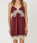 Lara Pomegranate Mini Dress