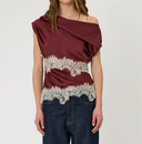 Lara Pomegranate Top