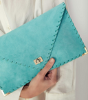 Suede Symmetria Envelopes