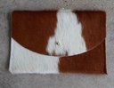 Hide Envelope Pouch - Camel