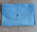 Hide Envelope Pouch - Robin