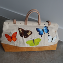Fred Muse Reworked Tool Bag - Butterflies