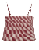 The Bitsy Tank in Red Stripe
