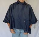 Coni Denim Cape w/ Silk Lining